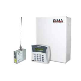 Kit de alarma de 6 zonas con teclado alfanumérico y radio de frecuencia media 450-470Mhz