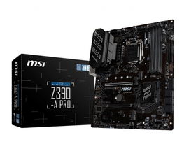 MSI Z390-A PRO placa base Intel Z390 LGA 1151 (Zócalo H4) ATX MSI Z390-A PRO placa base Intel Z390 LGA 1151 (Zócalo H4) ATX