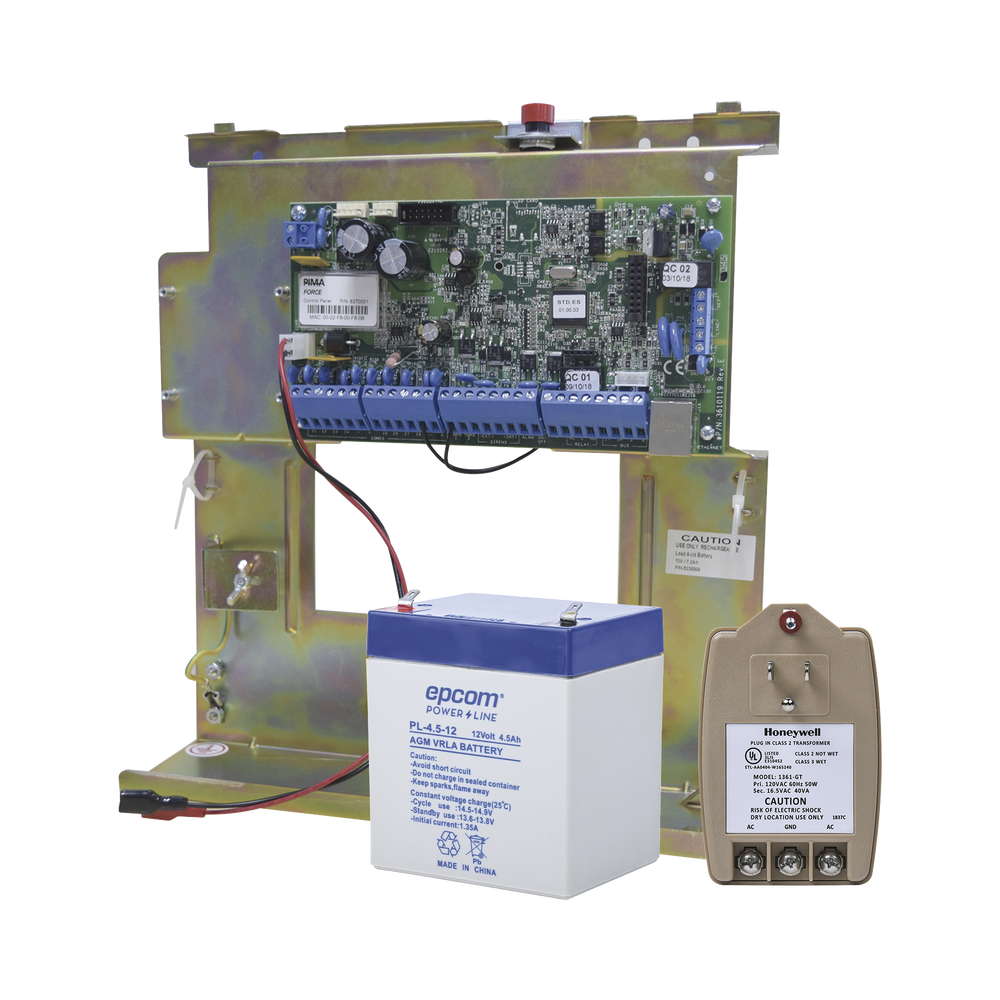 Kit de Alarma con Sensores cableados, Conexión IP con App PIMALINK3.0 Gratis!