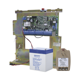 Kit de Alarma con Sensores cableados, Conexión IP con App PIMALINK3.0 Gratis!