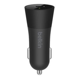 Belkin - Adaptador de corriente para el coche - 36 vatios - Fast Charge (USB-C) - negro