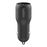 Belkin Car Charger - Adaptador de corriente para el coche - 30 vatios - 3.6 A - 2 conectores de salida (USB, 24 pin USB-C) - negro