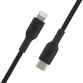 Belkin BoostCharge - Cable Lightning - 24 pin USB-C macho a Lightning macho - 1 m - negro - suministro de potencia USB (18W) Belkin BoostCharge - Cable Lightning - 24 pin USB-C macho a Lightning macho - 1 m - negro - suministro de potencia USB (18W)