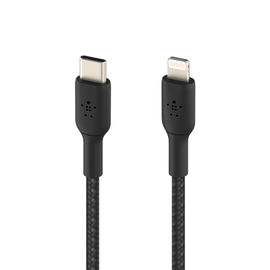 Belkin BoostCharge - Cable Lightning - 24 pin USB-C macho a Lightning macho - 1 m - negro - suministro de potencia USB (18W) Belkin BoostCharge - Cable Lightning - 24 pin USB-C macho a Lightning macho - 1 m - negro - suministro de potencia USB (18W)