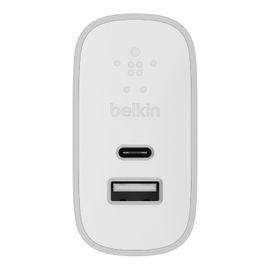 Belkin F7U011dqSLV Plata, Blanco Interior