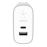 Belkin F7U011dqSLV Plata, Blanco Interior