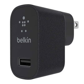 Belkin Cargador doméstico - Adaptador de corriente - 2.4 A (USB) - negro Belkin Cargador doméstico - Adaptador de corriente - 2.4 A (USB) - negro
