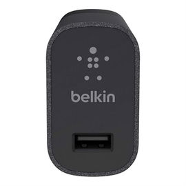 Belkin Cargador doméstico - Adaptador de corriente - 2.4 A (USB) - negro Belkin Cargador doméstico - Adaptador de corriente - 2.4 A (USB) - negro