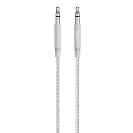 Belkin AV10164BT04-SLV cable de audio 1,2 m 3,5mm Plata