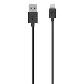 Belkin MIXIT↑ Lightning - USB cable de teléfono móvil Negro 1,22 m USB A Apple 30-pin