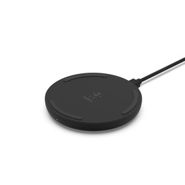 Belkin - Base de carga inalámbrica + adaptador de corriente CA - 10 vatios - negro
