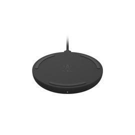 Belkin - Base de carga inalámbrica + adaptador de corriente CA - 10 vatios - negro