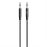 Belkin MIXIT Aux Cable - Cable de audio - micrófono estéreo 3,5 mm (M) a micrófono estéreo 3,5 mm (M) - 1.22 m - negro