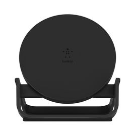 Belkin - Base de carga inalámbrica + adaptador de corriente CA - 10 vatios - negro