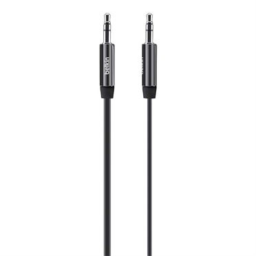 Belkin 3.5mm - 3.5mm, 0.9m cable de audio 0,9 m 3,5mm Negro Belkin 3.5mm - 3.5mm, 0.9m cable de audio 0,9 m 3,5mm Negro
