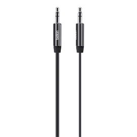 Belkin 3.5mm - 3.5mm, 0.9m cable de audio 0,9 m 3,5mm Negro
