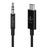 Belkin RockStar - Cable de audio - 24 pin USB-C macho a mini-phone stereo 3.5 mm macho - 91.4 cm - negro