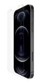 Belkin ScreenForce - Protector de pantalla para teléfono móvil - cristal - para Apple iPhone 12, 12 Pro