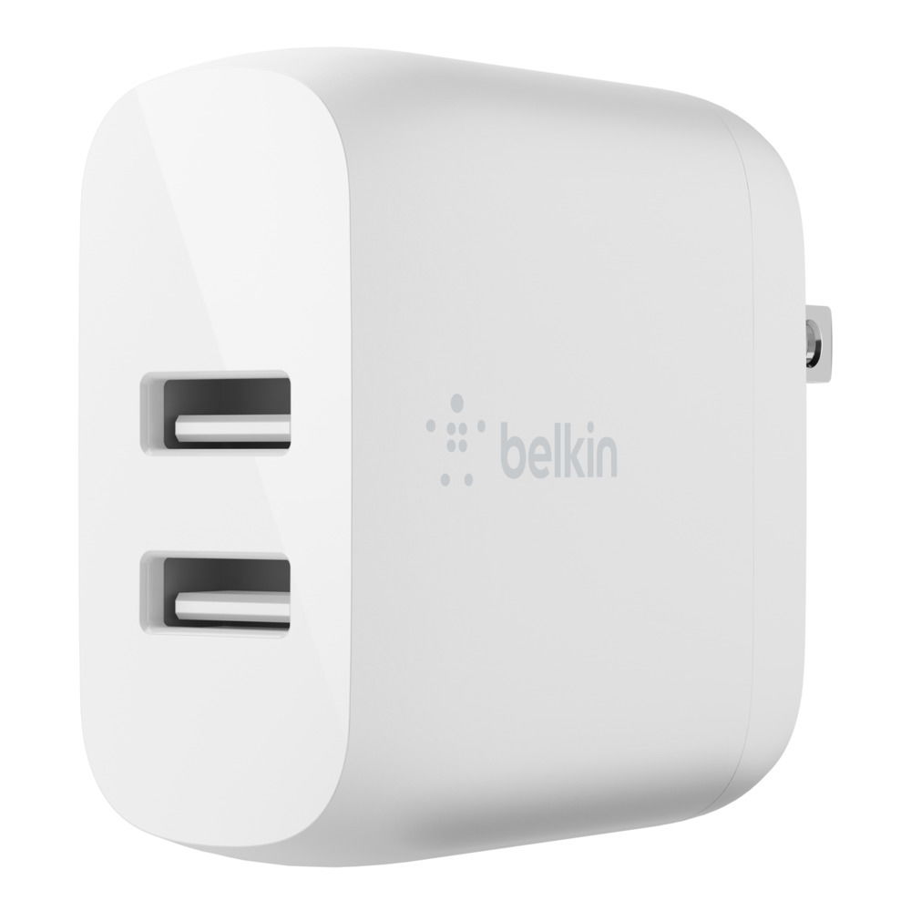 Belkin - - 24 vatios - 4.8 A - 2 conectores de salida (2 x USB) Belkin - - 24 vatios - 4.8 A - 2 conectores de salida (2 x USB)