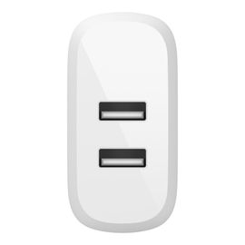Belkin - - 24 vatios - 4.8 A - 2 conectores de salida (2 x USB) Belkin - - 24 vatios - 4.8 A - 2 conectores de salida (2 x USB)