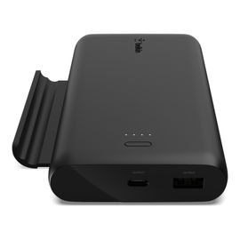 Belkin - Cargador portátil - 10000 mAh - 2 conectores de salida (USB, 24 pin USB-C) - negro