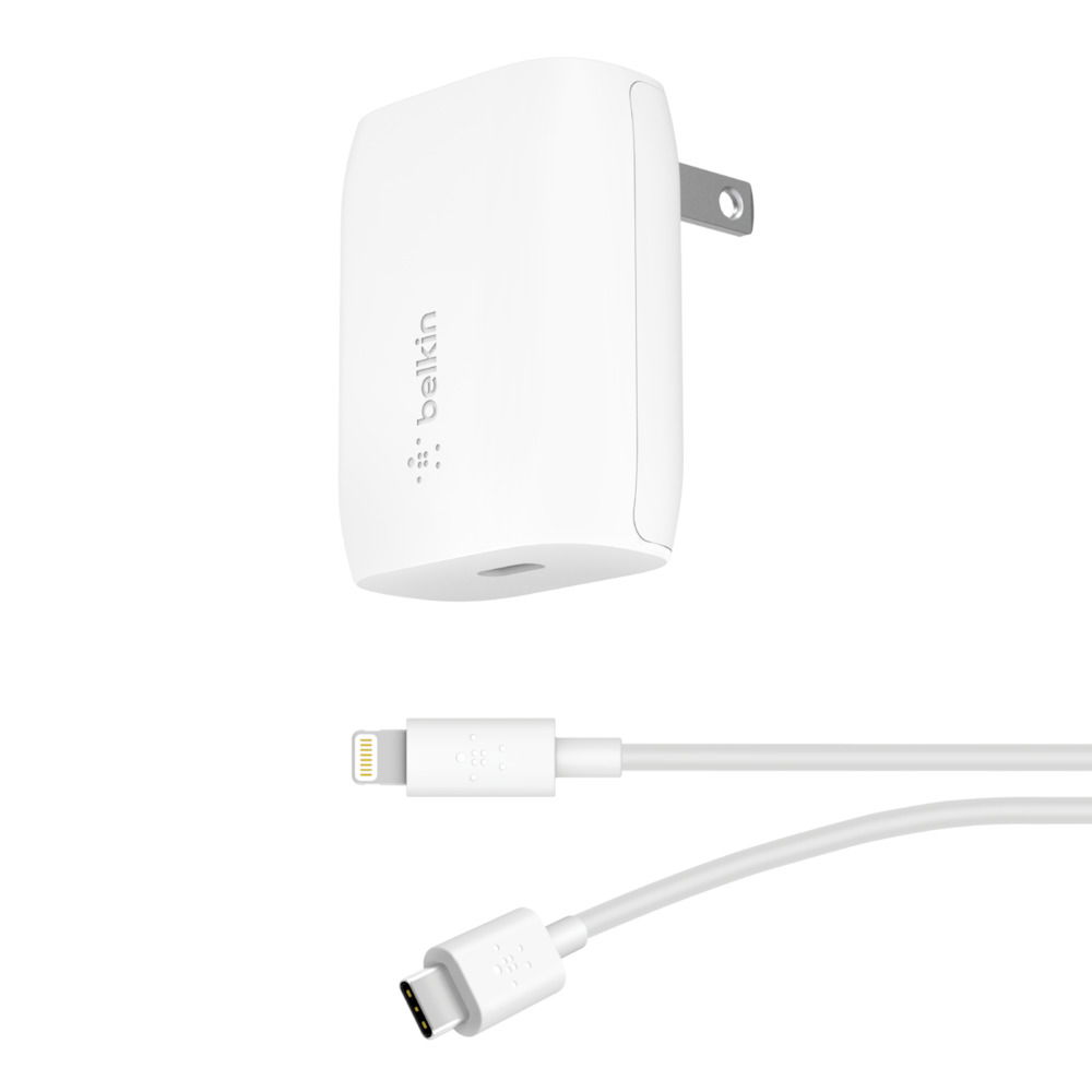 Belkin - Battery charger - 18 Watt - Cellular phone - Lithium - Para Universal - F7U096dq04-WHT