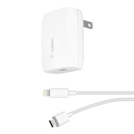 Belkin - Battery charger - 18 Watt - Cellular phone - Lithium - Para Universal - F7U096dq04-WHT