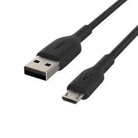 Belkin BoostCharge - Cable USB - Micro-USB tipo B (M) a USB (M) - 1 m - negro