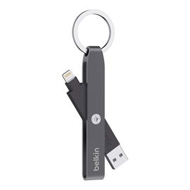 Belkin MIXIT↑ Lightning to USB Keychain 0,0752 m Gris