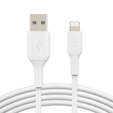 Belkin BoostCharge - Cable Lightning - Lightning macho a USB macho - 3 m - blanco Belkin BoostCharge - Cable Lightning - Lightning macho a USB macho - 3 m - blanco