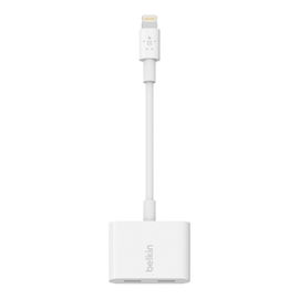 Belkin F8J198dsWHT cable de teléfono móvil Blanco Lighting 2 x Lighting