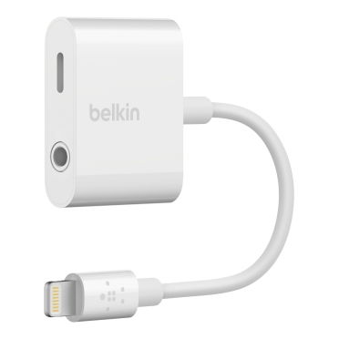 Belkin F8J212dsWHT cable de teléfono móvil Blanco Lightning 3.5 mm/Lightning