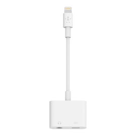 Belkin F8J212dsWHT cable de teléfono móvil Blanco Lightning 3.5 mm/Lightning
