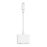 Belkin F8J212dsWHT cable de teléfono móvil Blanco Lightning 3.5 mm/Lightning