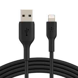 Belkin BOOST CHARGE - Cable Lightning - Lightning macho a USB macho - 2 m - negro