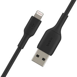 Belkin BoostCharge - Cable Lightning - Lightning macho a USB macho - 2 m - negro Belkin BoostCharge - Cable Lightning - Lightning macho a USB macho - 2 m - negro