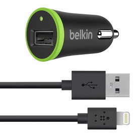 Belkin F8J078BT04 Negro, Verde Auto