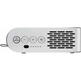 Viewsonic M1 videoproyector Proyector portátil 125 lúmenes ANSI LED WVGA (854x480) 3D Plata