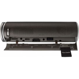 ViewSonic M1+ - Proyector DLP - LED - 300 lúmenes - WVGA (854 x 480) - 16:9 - objetivo estándar