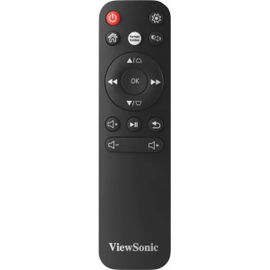 ViewSonic M1+ - Proyector DLP - LED - 300 lúmenes - WVGA (854 x 480) - 16:9 - objetivo estándar