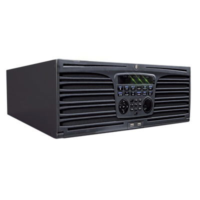 64 Channels NVR PRO Series / H.265+ / Up to 12MP Recording / 16 HDD Slots /  RAID 0, 1, 5, 10 Supported