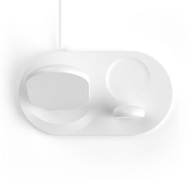 Belkin 3-in-1 - Base de carga inalámbrica - 75 vatios - blanco