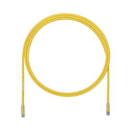 Cable de Parcheo UTP, Cat6A, 24 AWG, CM, Color Amarillo, 5ft