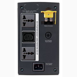APC BX800LI-MS sistema de alimentación ininterrumpida (UPS) Línea interactiva 800 VA 415 W APC BX800LI-MS sistema de alimentación ininterrumpida (UPS) Línea interactiva 800 VA 415 W