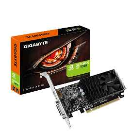 Gigabyte GT 1030 Low Profile D4 2G - Tarjeta gráfica - GF GT 1030 - 2 GB DDR4 - PCIe 3.0 perfil bajo - DVI, HDMI