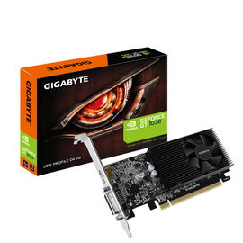Gigabyte GT 1030 Low Profile D4 2G - Tarjeta gráfica - GF GT 1030 - 2 GB DDR4 - PCIe 3.0 perfil bajo - DVI, HDMI Gigabyte GT 1030 Low Profile D4 2G - Tarjeta gráfica - GF GT 1030 - 2 GB DDR4 - PCIe 3.0 perfil bajo - DVI, HDMI