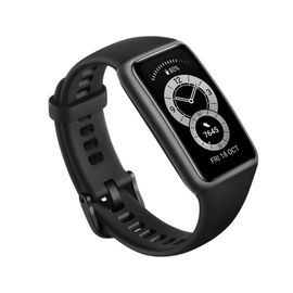 Huawei Band 6, Pantalla AMOLED, Resistente al agua, Compatible con Android y iOS, Bluetooth 5.0. Color Negro