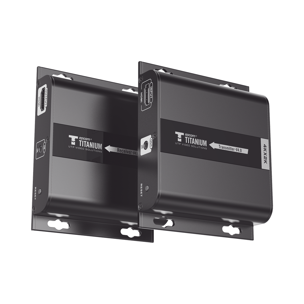4K x 2K extensor HDMI por cable CAT5 / 5E / 6 a 120 metros, protocolo HDbitT, compatible con HDCP.