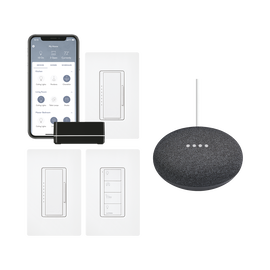 Kit Lutron GRATIS un bocina Google Home, aplica restricciones hasta agotar existencias.