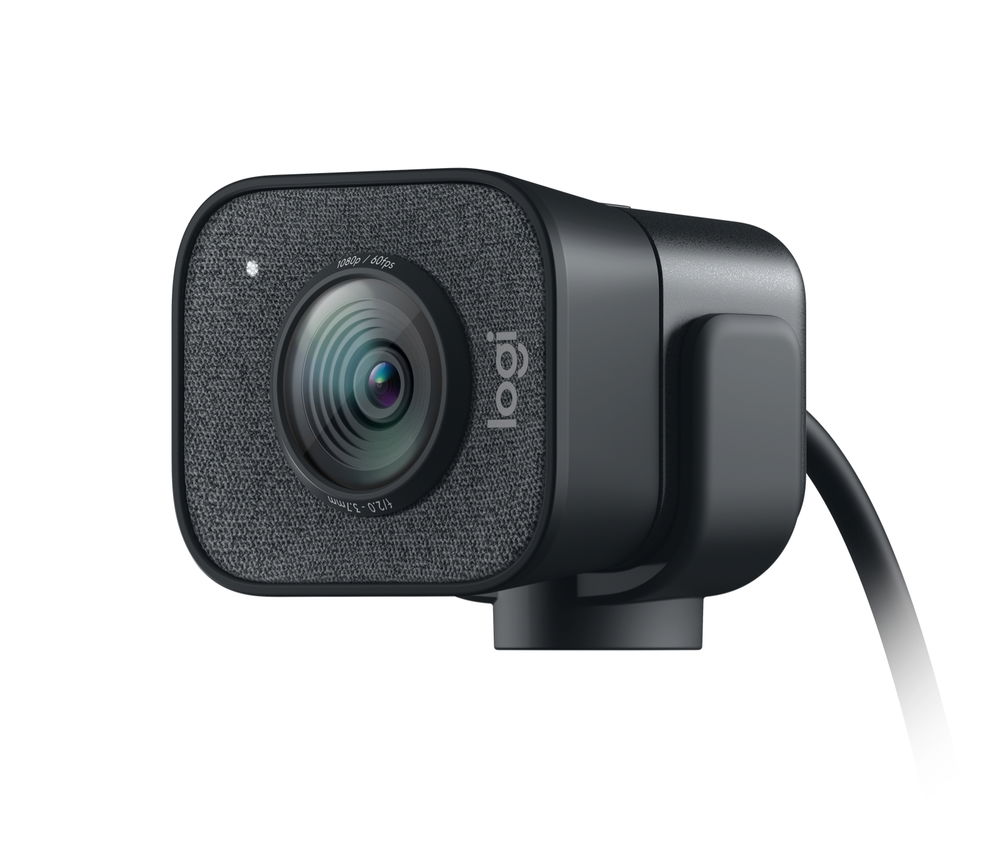 Logitech - StreamCam Plus - Web camera - Graphite Logitech - StreamCam Plus - Web camera - Graphite